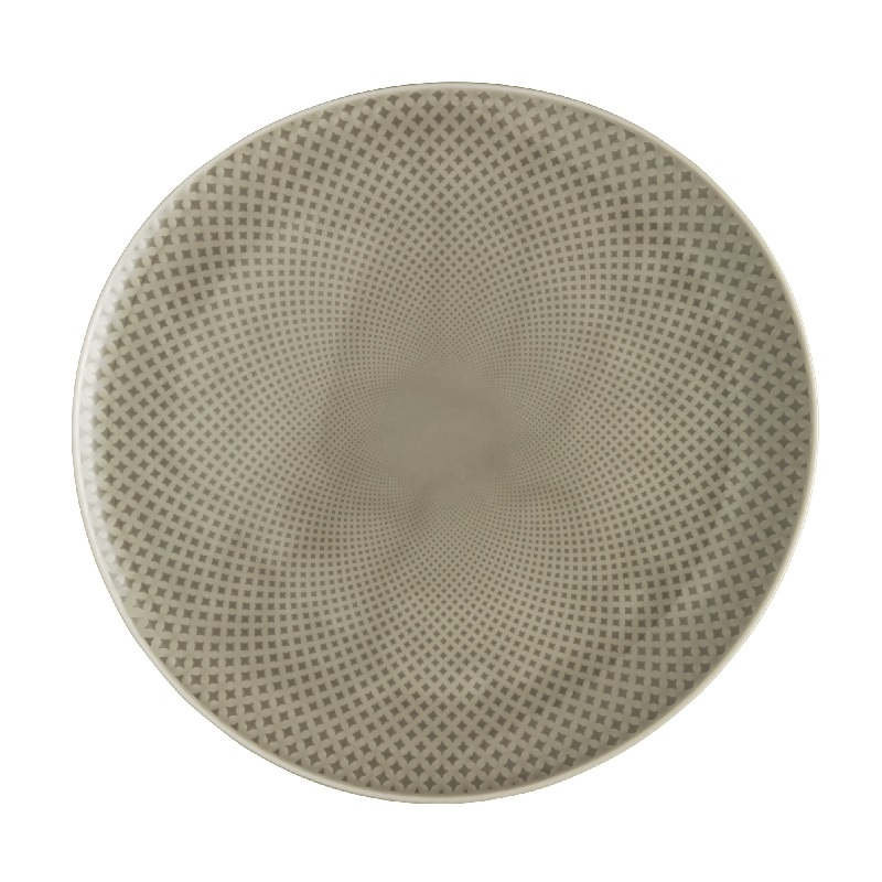 Rosenthal Junto Pearl Grey - Porzellan Speiseteller 27 cm
