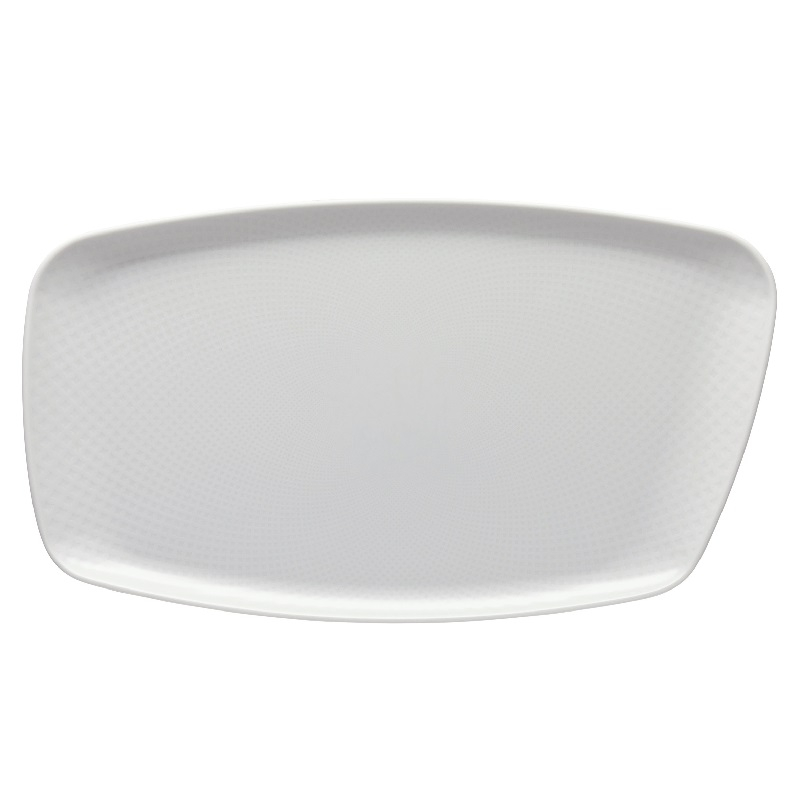 Rosenthal Junto Weiß - Porzellan Platte 36x21 cm