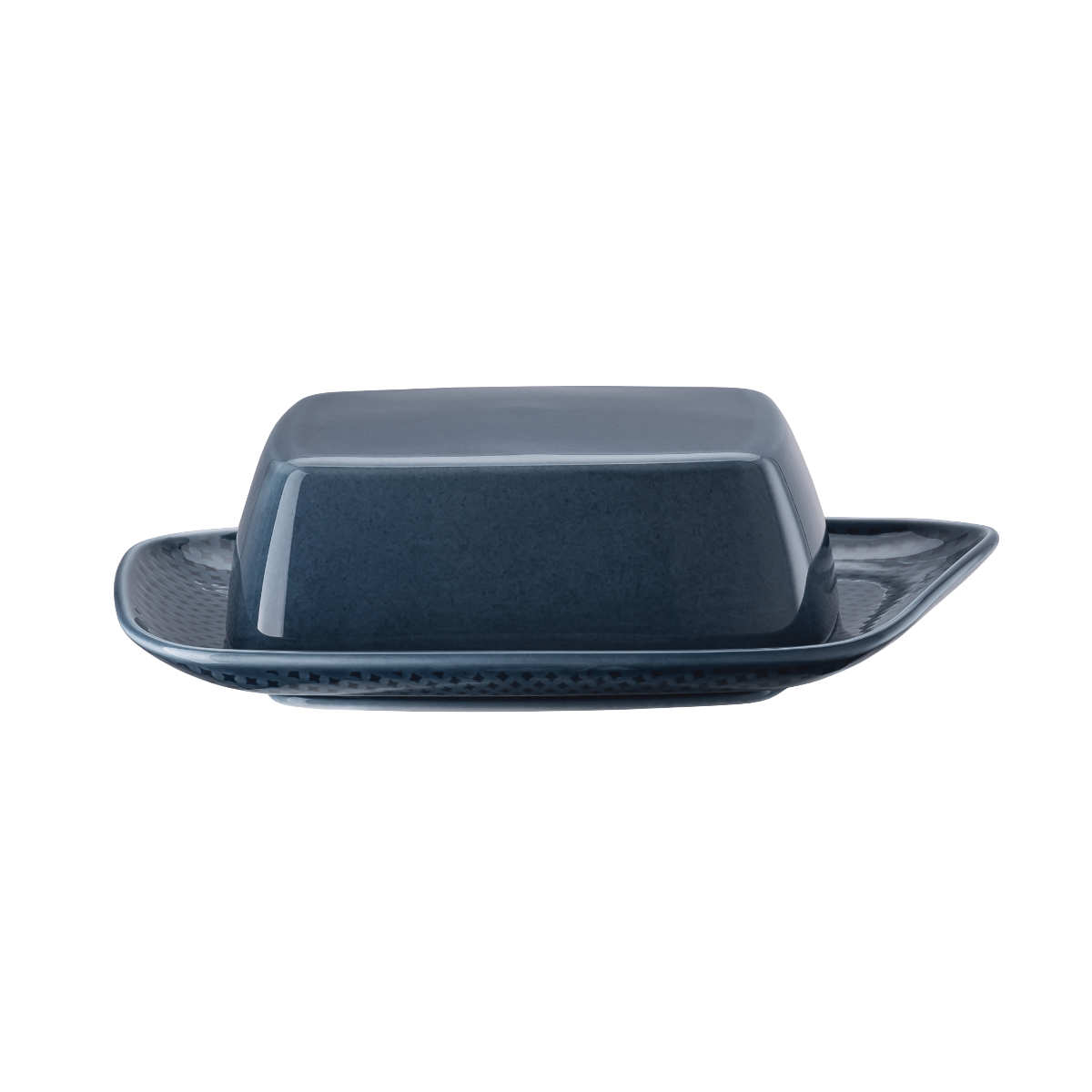 Rosenthal Junto Ocean Blue - Porzellan Butterdose 250 g