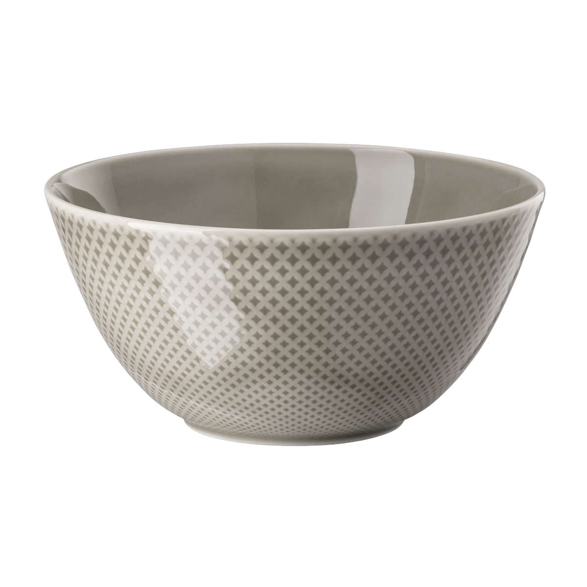 Rosenthal Junto Pearl Grey - Porzellan Schüssel 19 cm / 1,40 L