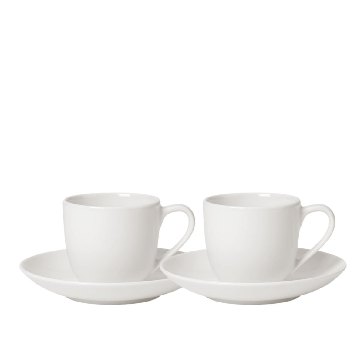 Villeroy & Boch For Me Weiß Espresso-Set 2 Personen 4-tlg.