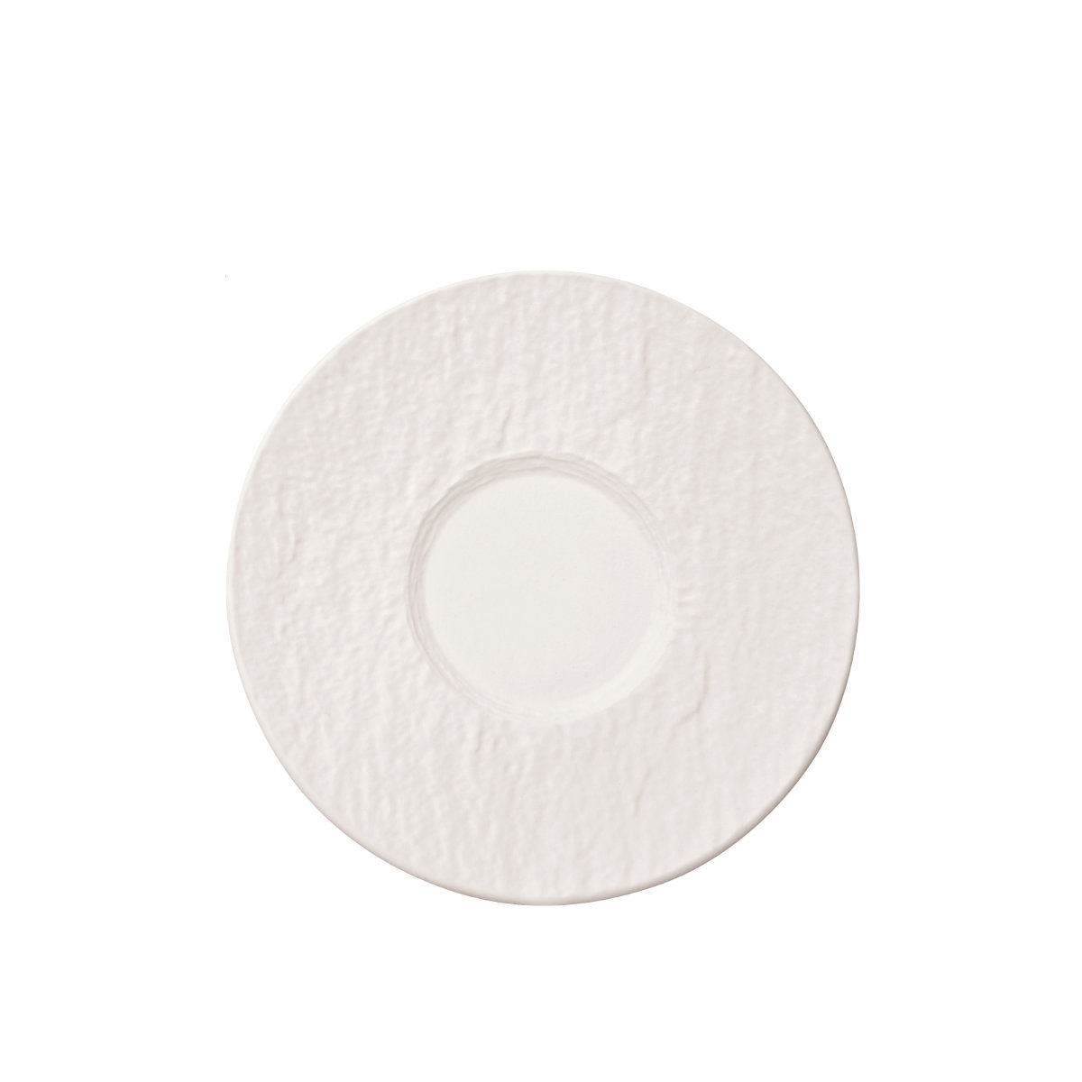 Villeroy & Boch Manufacture Rock blanc Espresso-Untertasse 12 cm