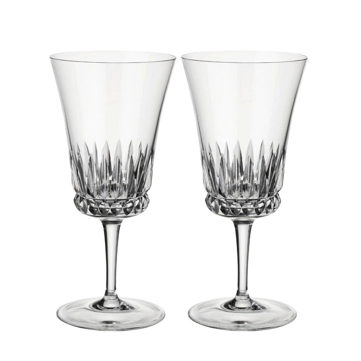 Villeroy & Boch Gläser Grand Royal - Kristallglas Wasserkelch Glas Set 2-tlg. 0,39 L