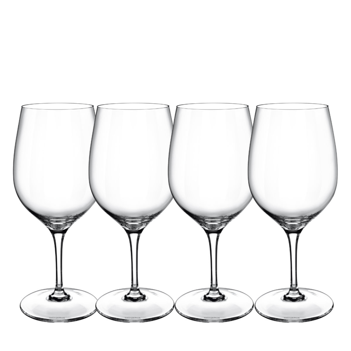 Villeroy & Boch Gläser Entree Rotweinkelch Glas Set 4-tlg. 0,48 L