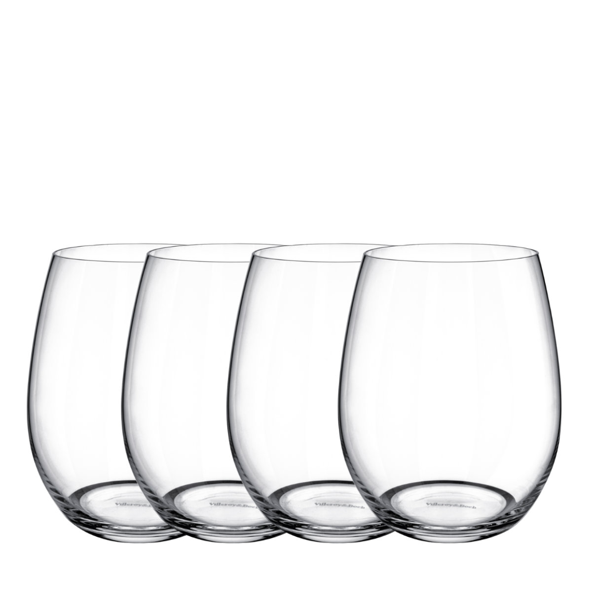 Villeroy & Boch Gläser Entree Becher Nr. 2 Glas Set 4-tlg. 0,48 L