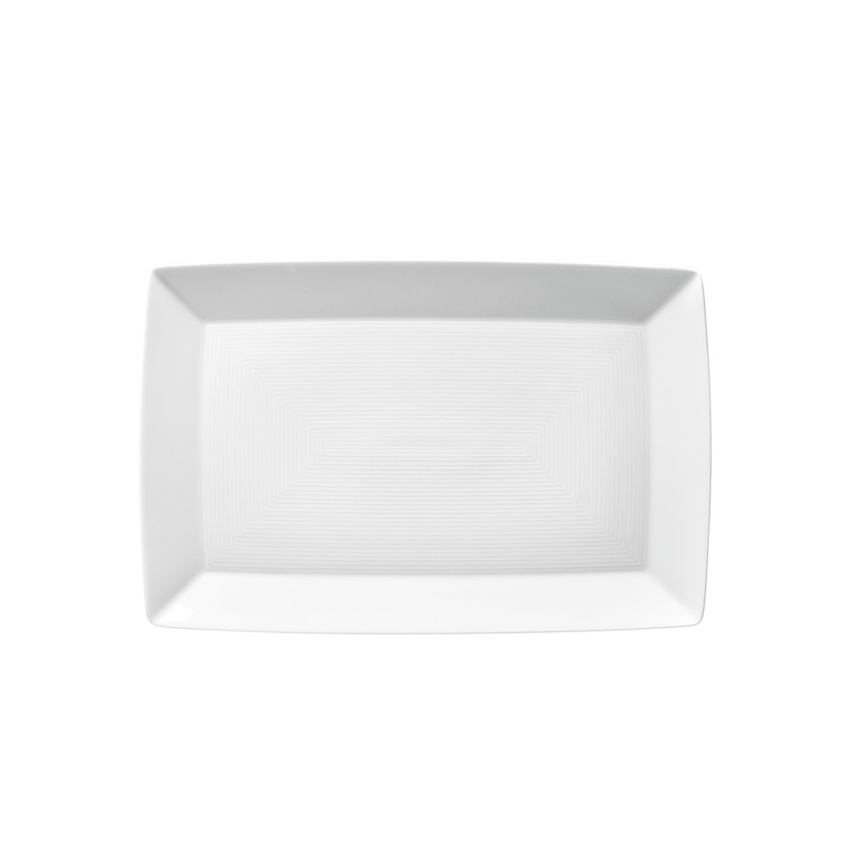 Thomas Loft Weiß / Trend Asia Weiß Platte / Teller eckig 18,5x13,5 cm