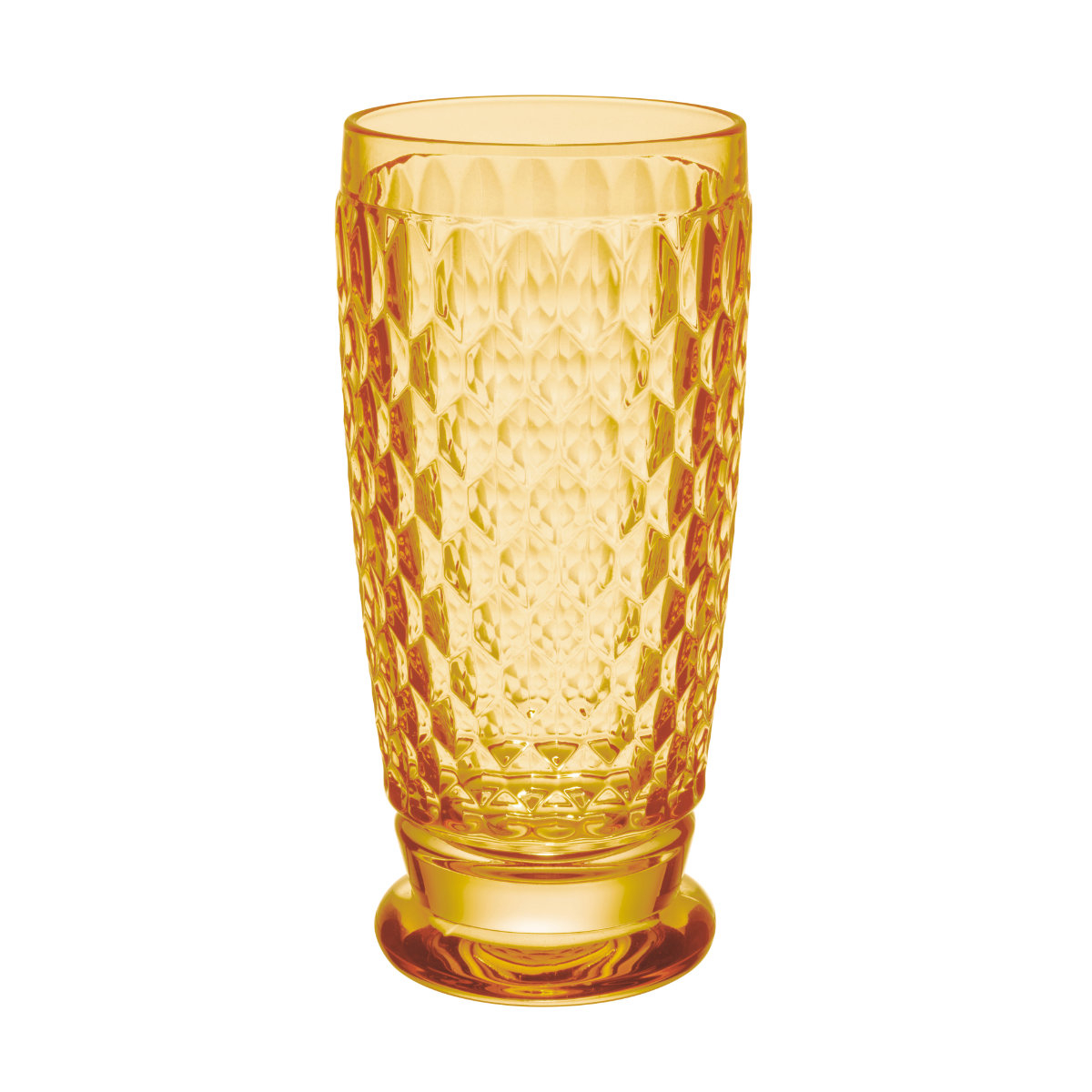 Villeroy & Boch Gläser Boston Coloured Longdrink / Bierbecher Glas Saffron 0,30 L