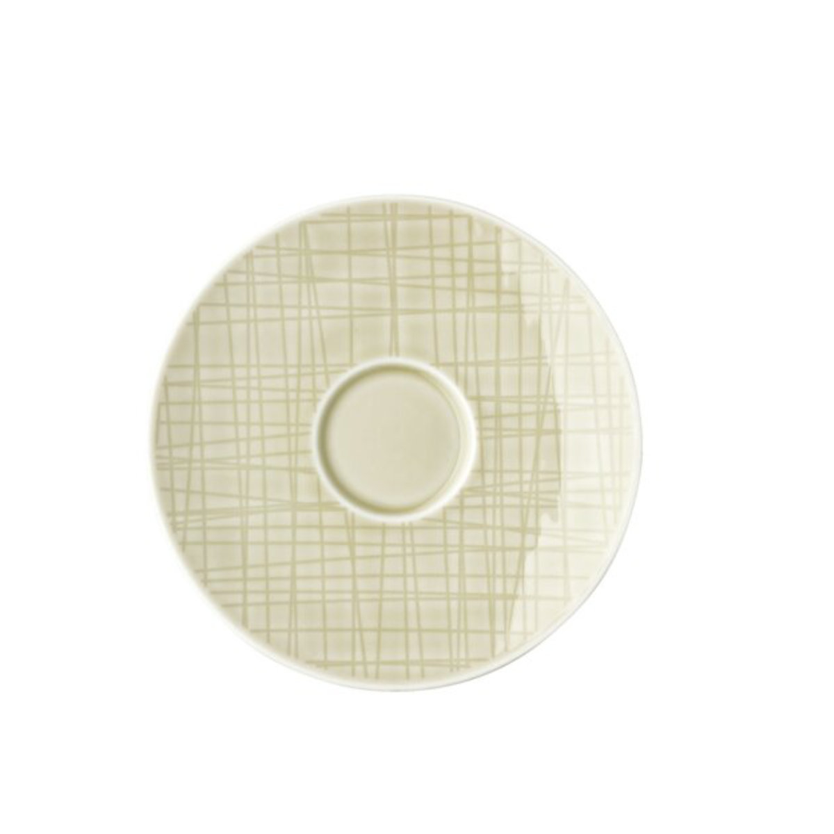 Rosenthal Mesh Cream Espresso-Untertasse 12 cm