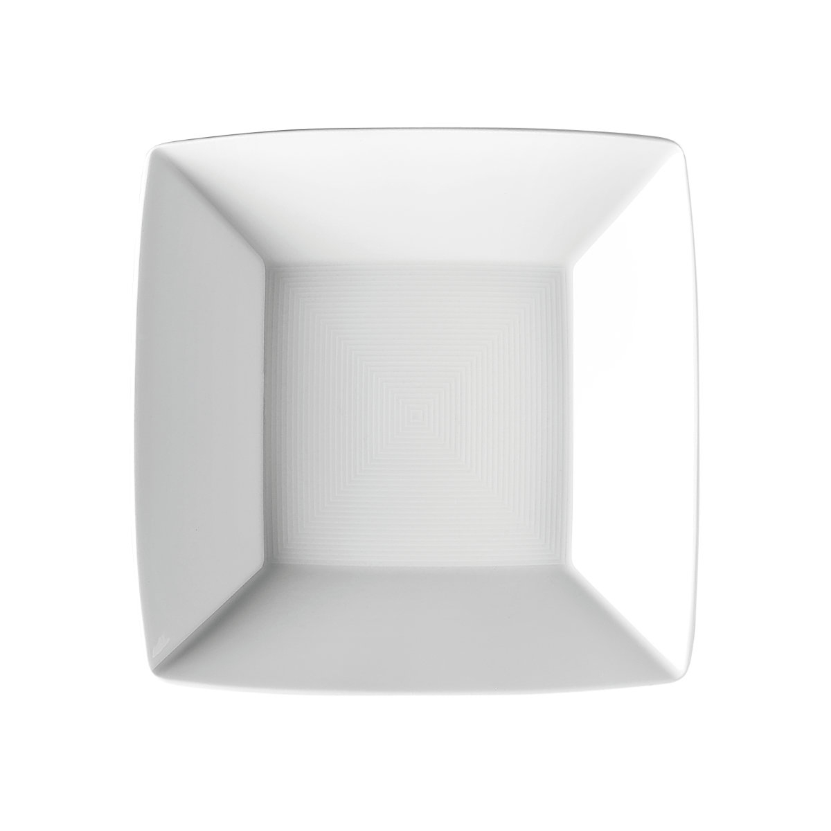 Thomas Loft Weiß Platte / Teller quadratisch tief 22 cm