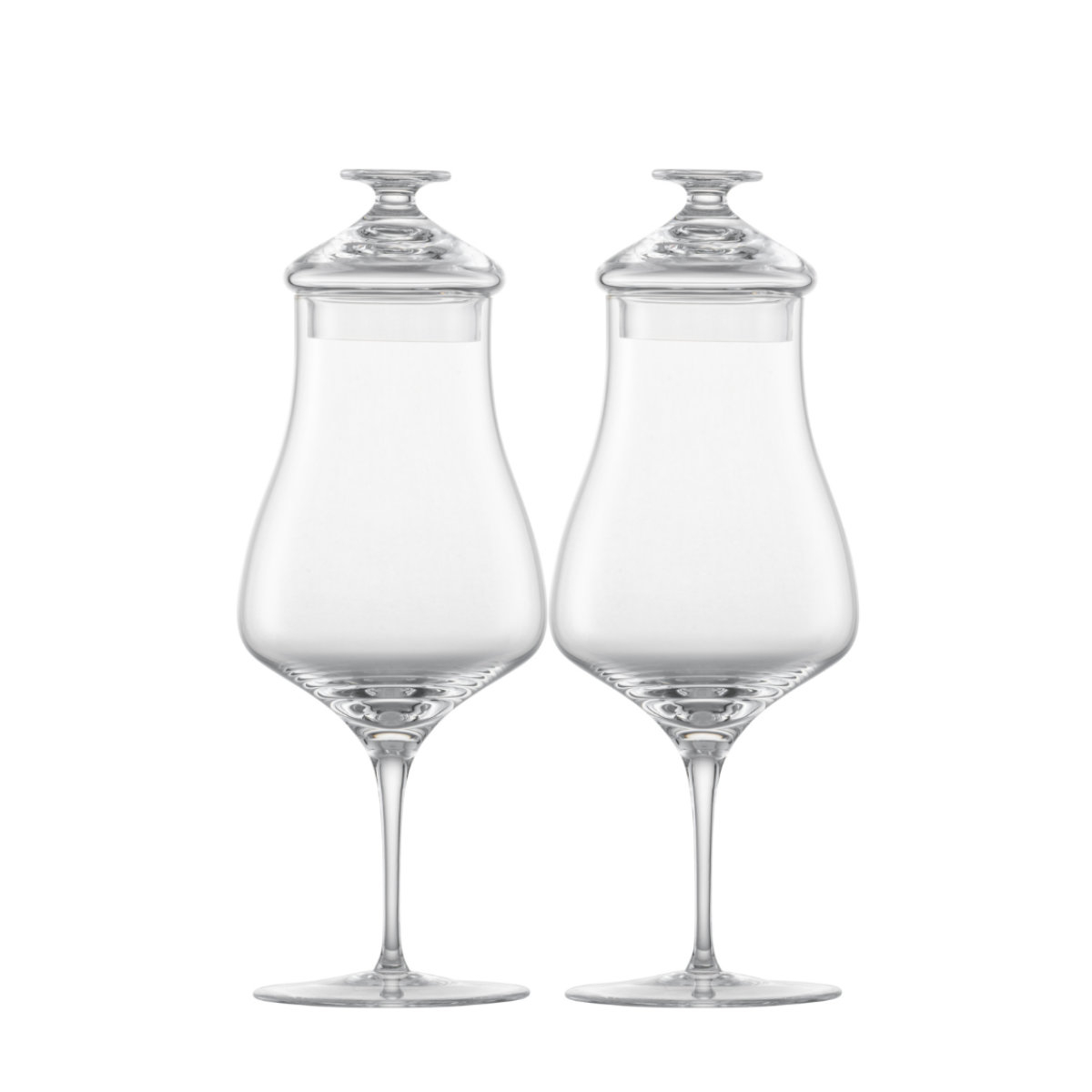 Zwiesel Glas Alloro Whisky Nosing Glas mit Deckel Set 2-tlg. 0,29 L