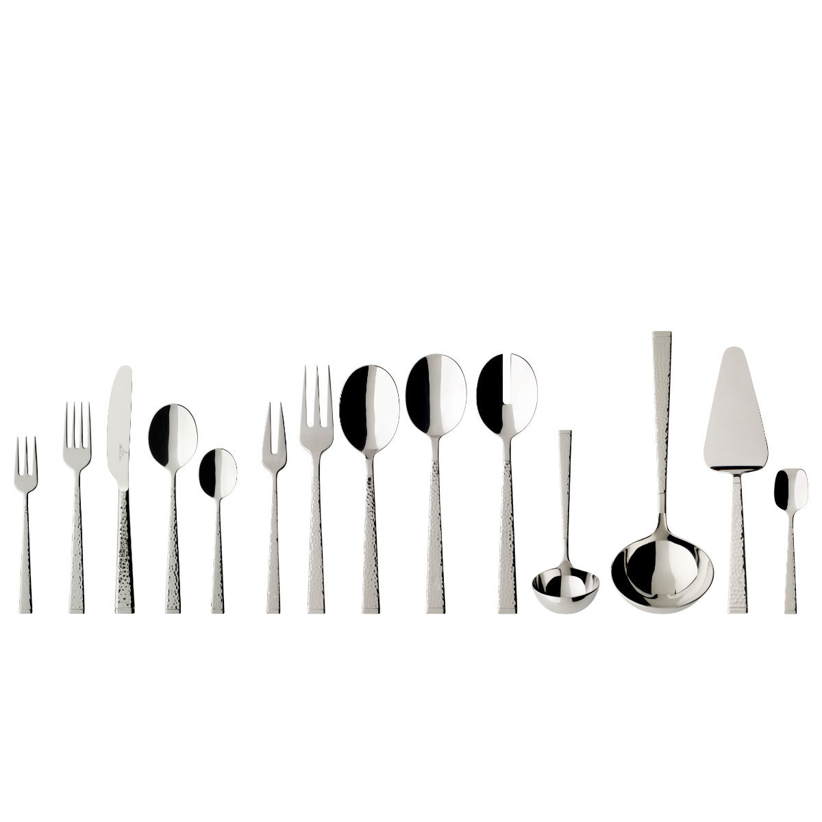 Villeroy & Boch Besteck Blacksmith Besteck-Set mit Suppenschöpfer 70-tlg.