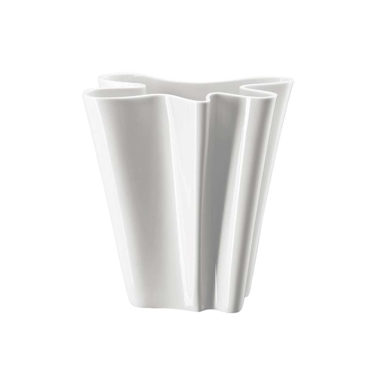 Rosenthal studio-line Flux Vase weiß 20 cm
