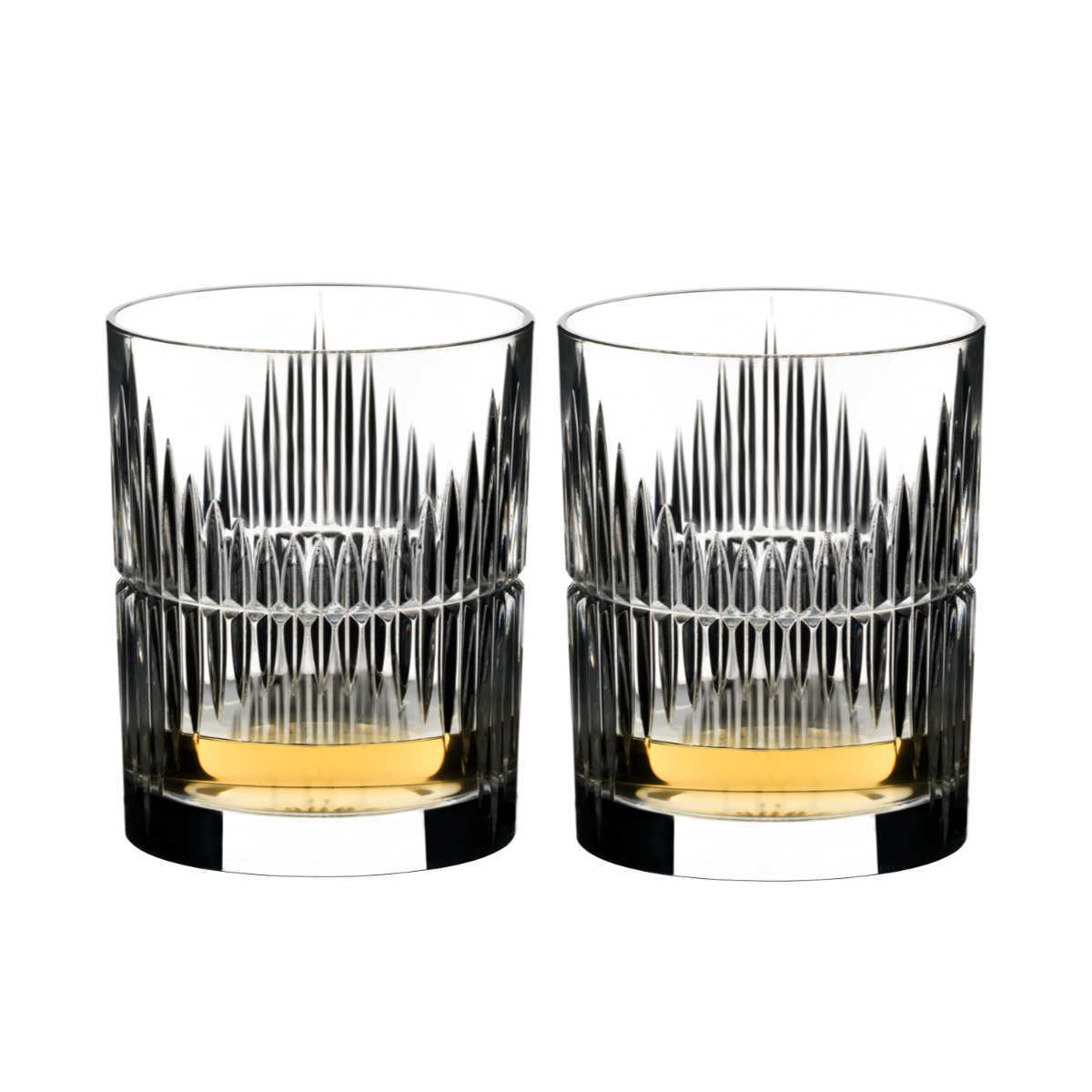 Riedel Tumbler Kollektion Shadows Whisky Glas Set 2-tlg. h: 102 mm / 323 ml