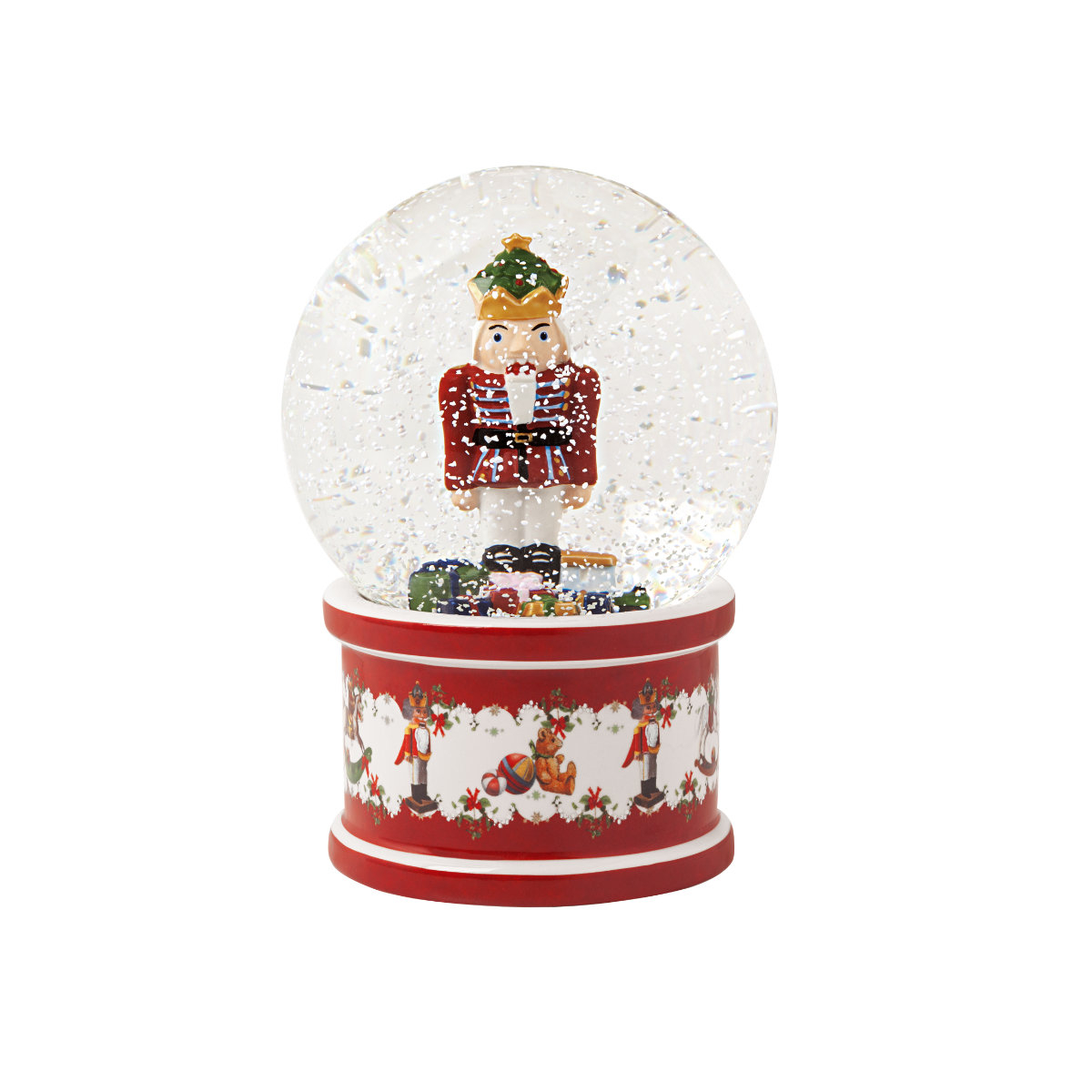 Villeroy & Boch Christmas Toys Schneekugel groß Nussknacker 17 cm