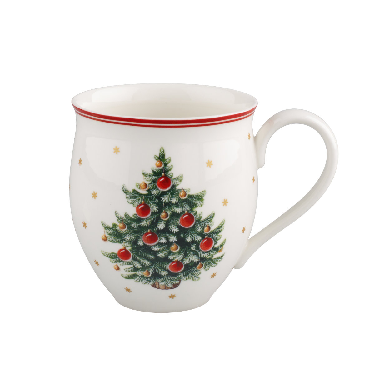 Villeroy & Boch Toy's Delight Becher mit Henkel - Tannenbaum 0,34 L