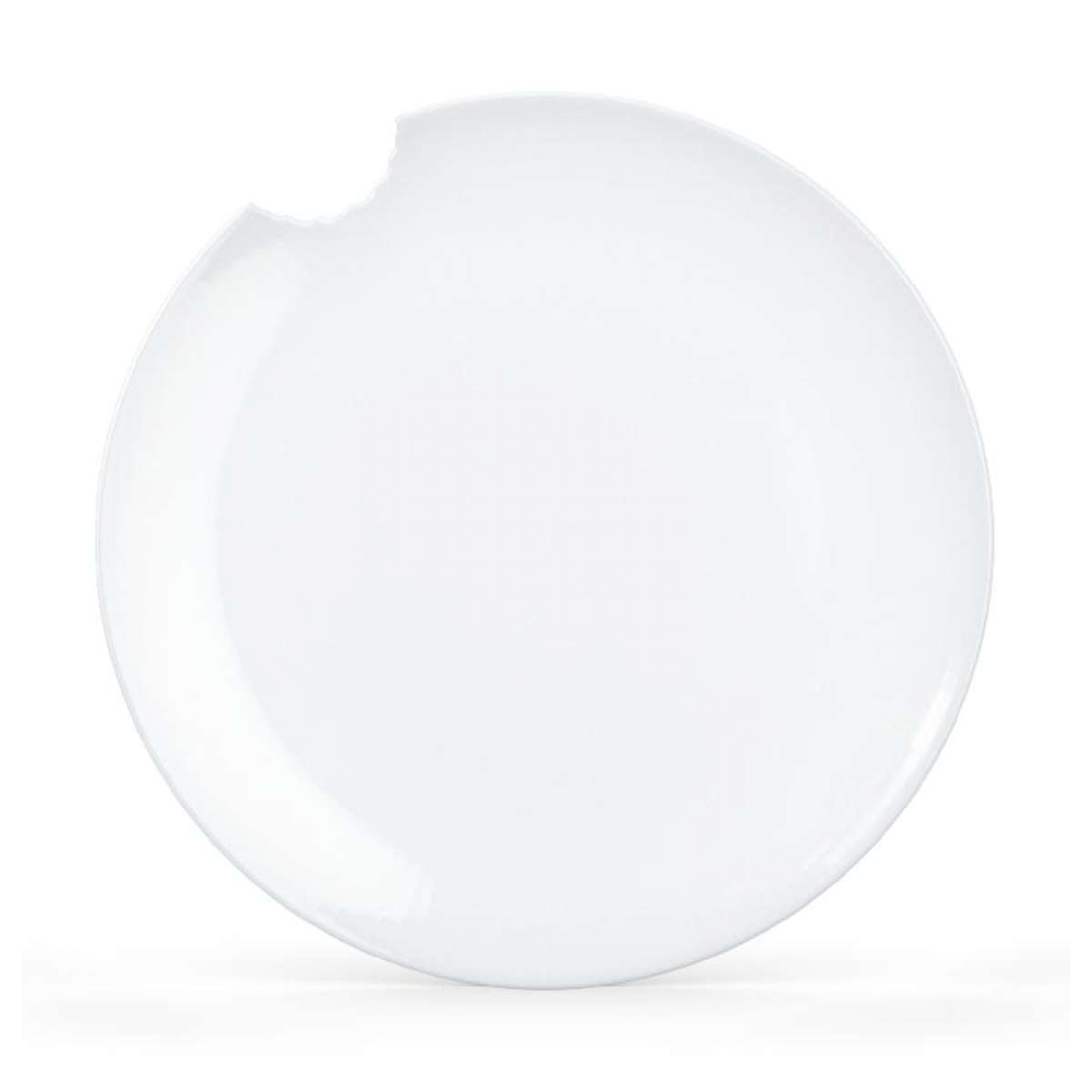 TV Tassen Speiseteller mit Biss 2er Set 28 cm