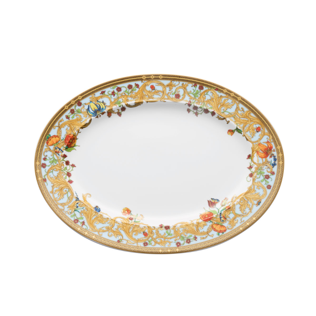 Rosenthal Versace Le Jardin de Versace Platte 34 cm