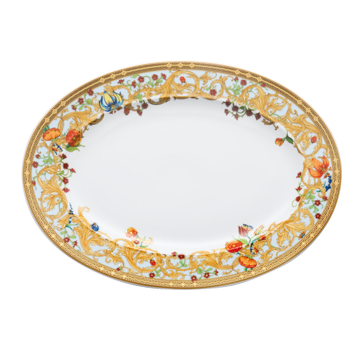 Rosenthal Versace Le Jardin de Versace Platte 40 cm