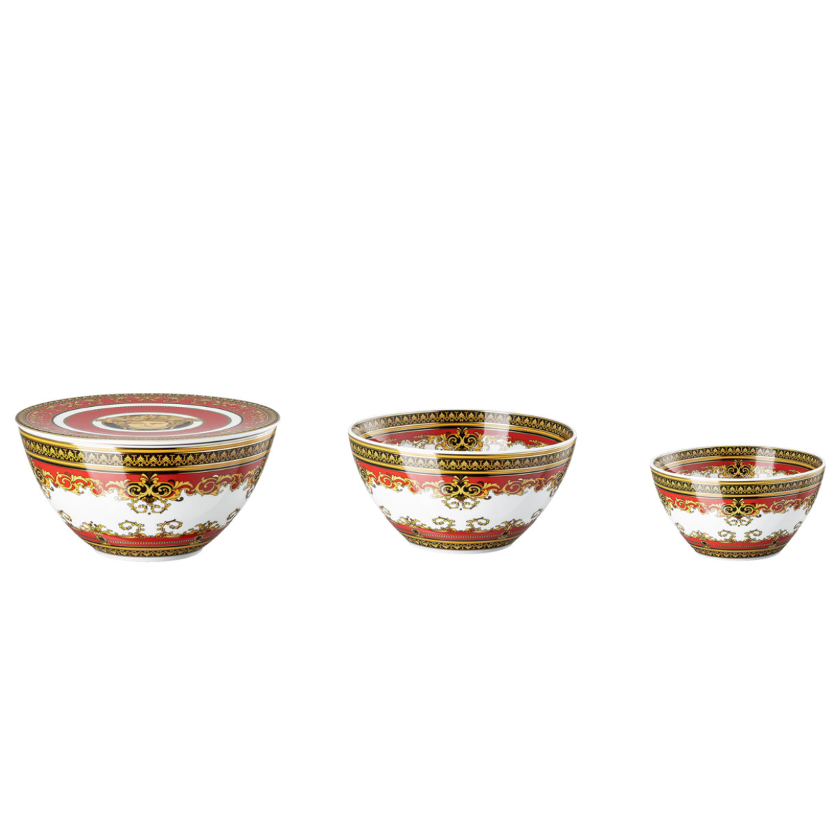 Rosenthal Versace Ikarus Medusa Bowl-Set 4-tlg.