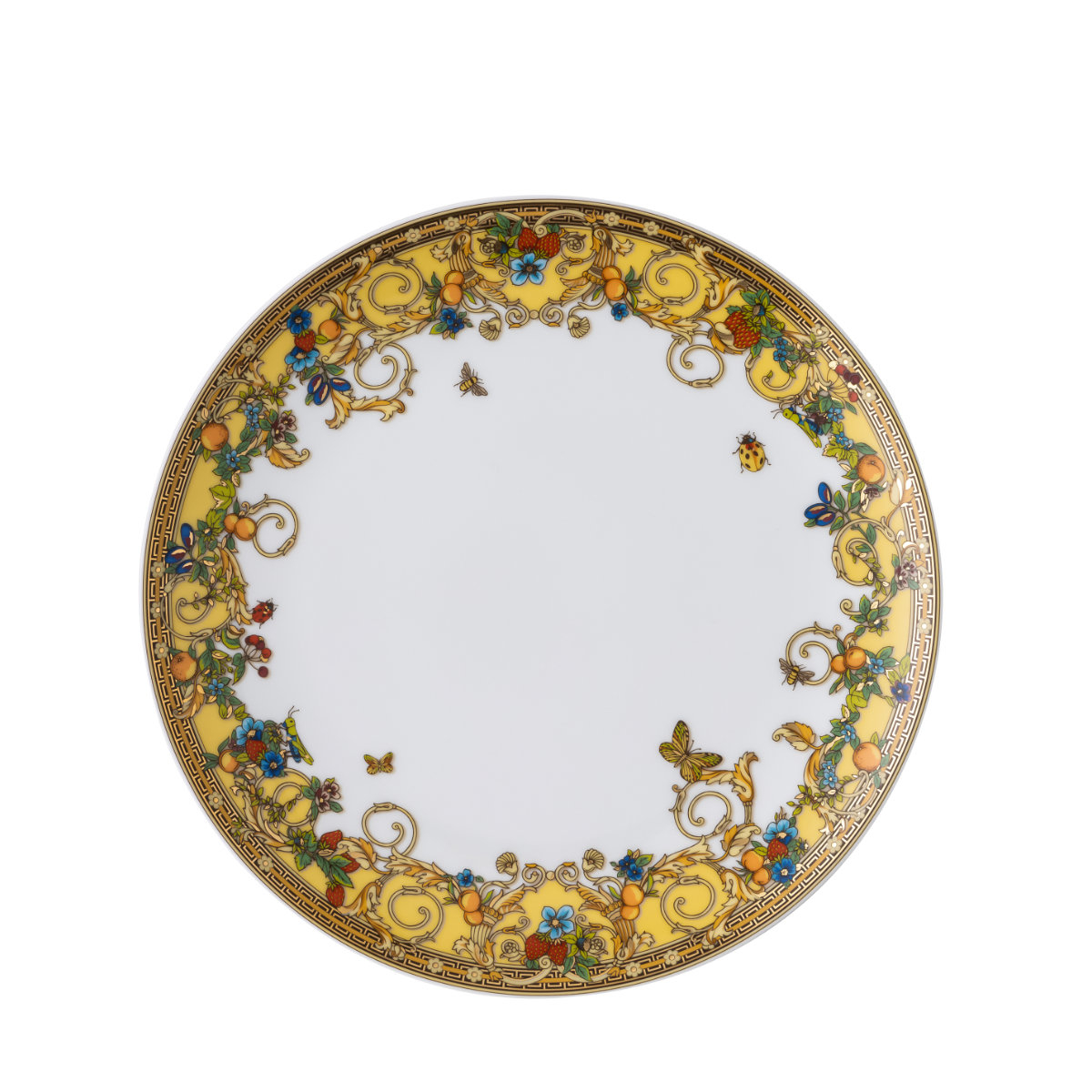 Rosenthal Versace Le Jardin de Versace Frühstücksteller Coup 21 cm