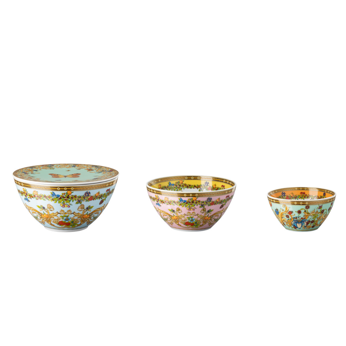 Rosenthal Versace Le Jardin de Versace Bowl-Set 4-tlg.