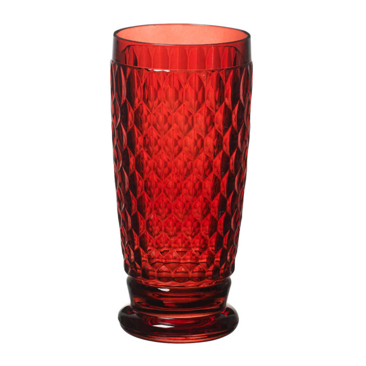 Villeroy & Boch Gläser Boston Coloured Longdrink / Bierbecher Glas Red 0,30 L