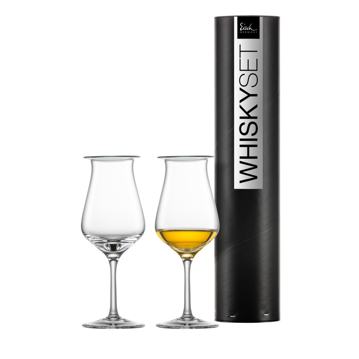Eisch Jeunesse - Geschenksets Malt Whisky Geschenkset 2 Gläser mit Aromadeckel