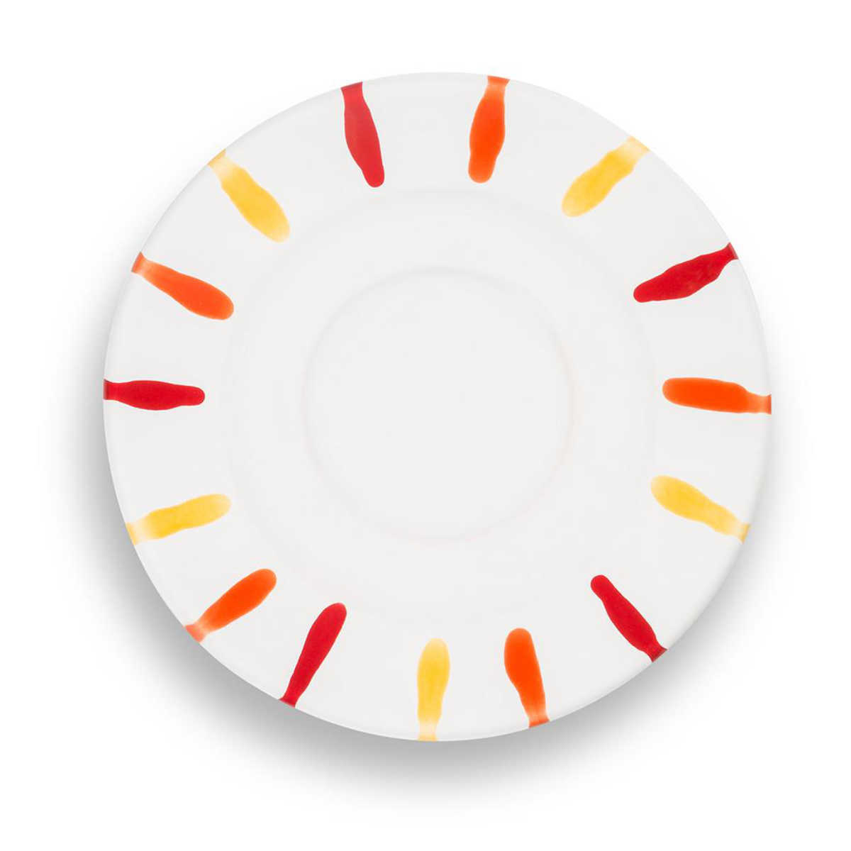 Gmundner Keramik Landlust  Mokka-/Espresso-Untertasse Gourmet d: 11 cm