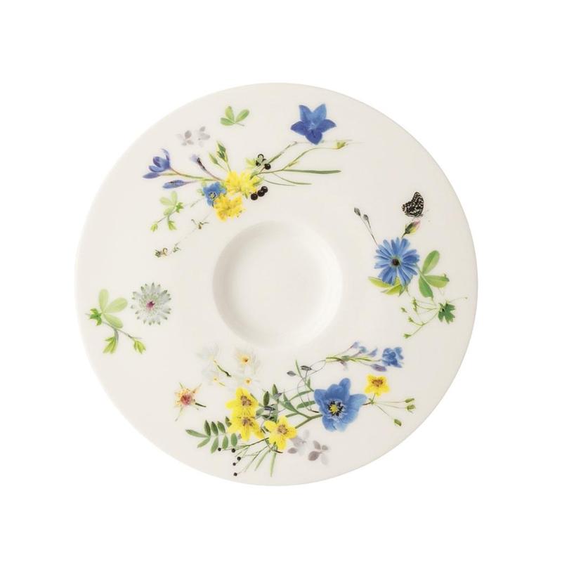 Rosenthal Brillance Fleurs des Alpes Espresso-Untertasse 12 cm