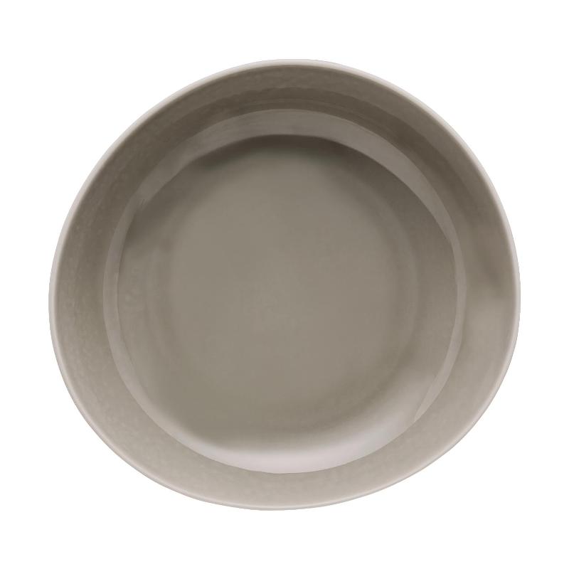 Rosenthal Junto Pearl Grey - Porzellan Teller tief 22 cm