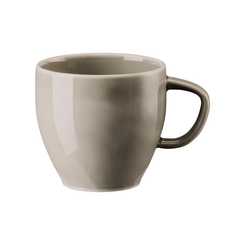 Rosenthal Junto Pearl Grey - Porzellan Kaffee-Obertasse 0,23 L