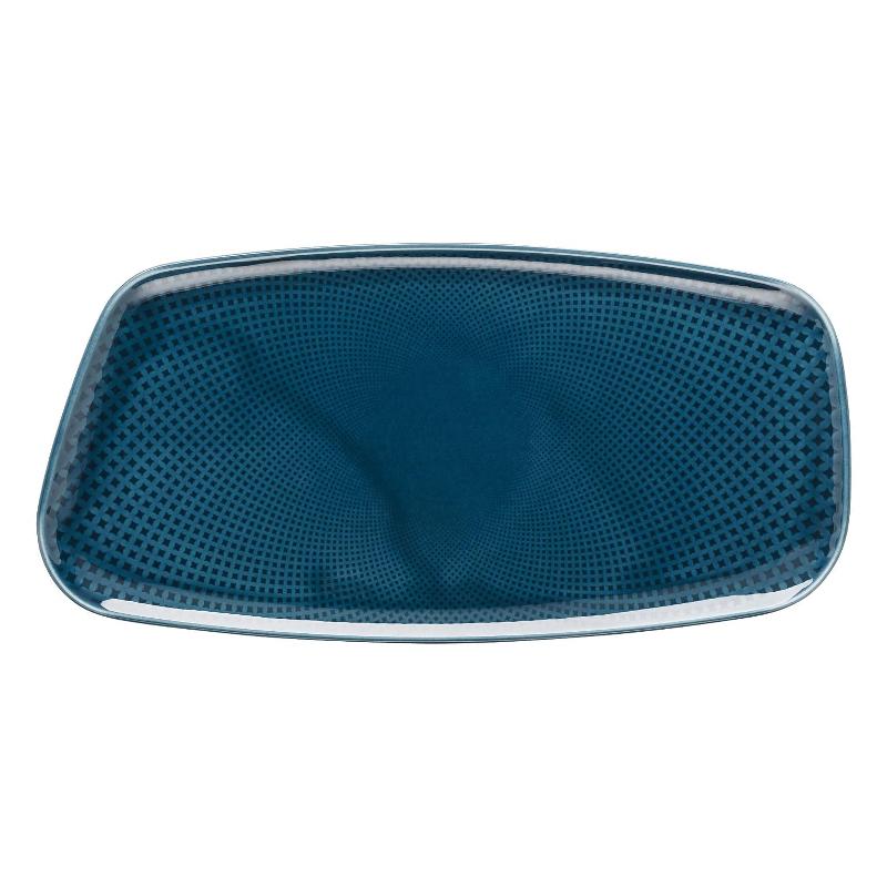 Rosenthal Junto Ocean Blue - Porzellan Platte 30x15 cm