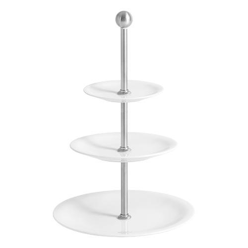 Kahla Update Weiß - Belle Etage Etagere Midi 3-tlg. Teller 16-21,5-26,5 cm