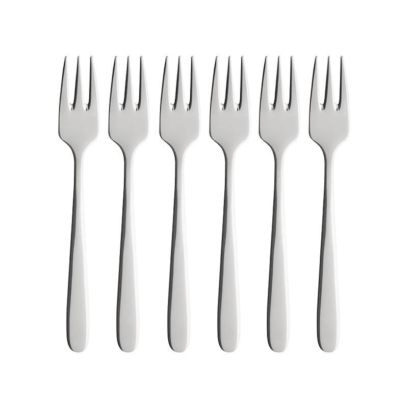 Villeroy & Boch Besteck Daily Line - 18/10 Edelstahl Kuchengabel Set 6-tlg. 147 mm