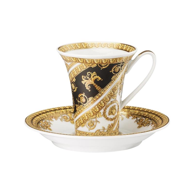 Rosenthal Versace I love Baroque Espresso-/Mokkatasse 0,09 L mit Untertasse 2-tlg.