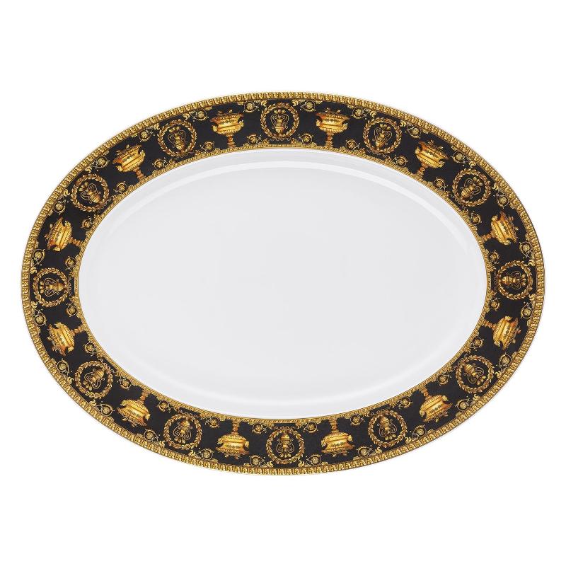 Rosenthal Versace I love Baroque - Nero Platte 40,5x30 cm