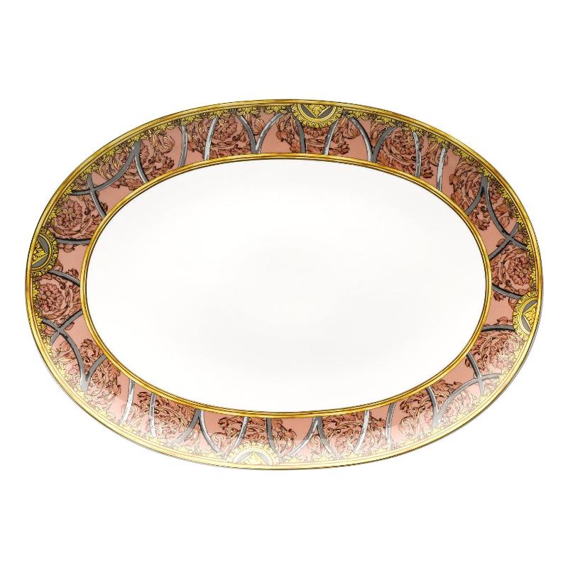 Rosenthal Versace La Scala del Palazzo - Rosa Platte 38 cm