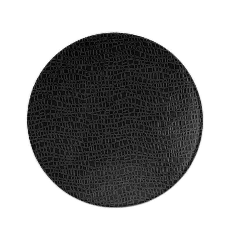 Seltmann Weiden Life Fashion - Glamorous Black Brotteller rund 16,5 cm