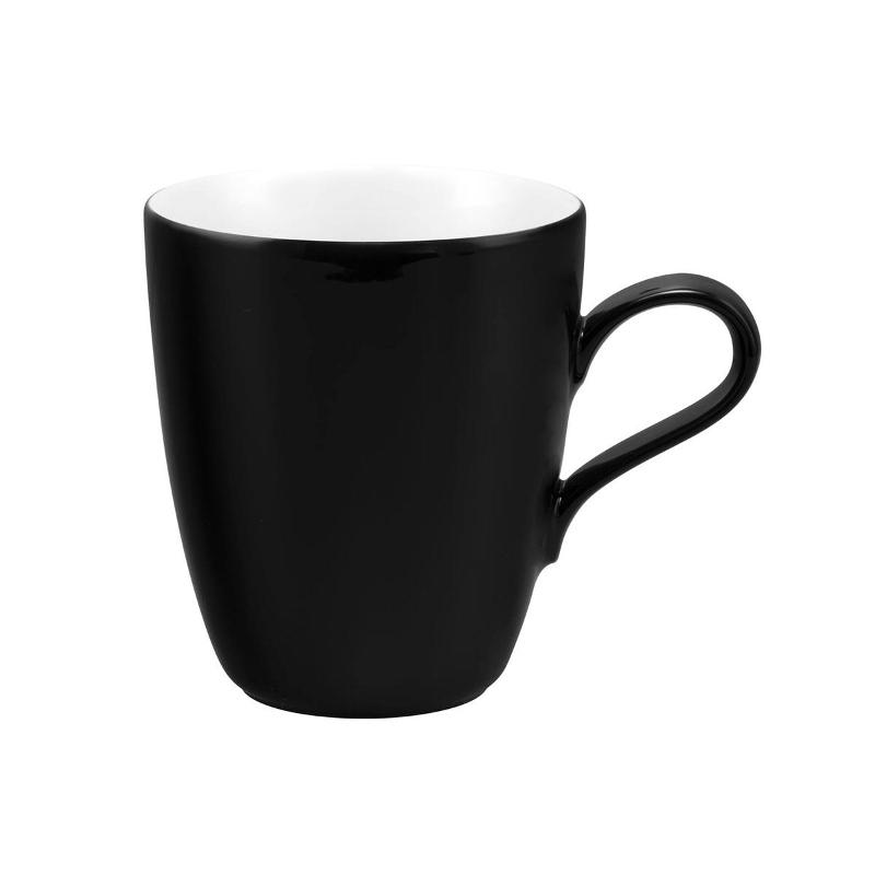 Seltmann Weiden Life Fashion - Glamorous Black Becher mit Henkel 0,40 L