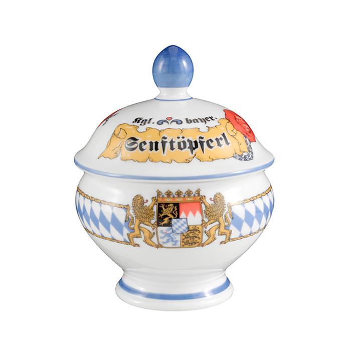 Seltmann Weiden Compact Bayern Senftopf 'Senftöpferl' 0,18 L