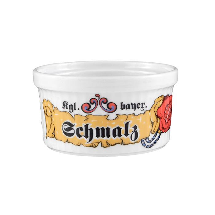 Seltmann Weiden Compact Bayern Pastetennapf 'Schmalz' 9 cm