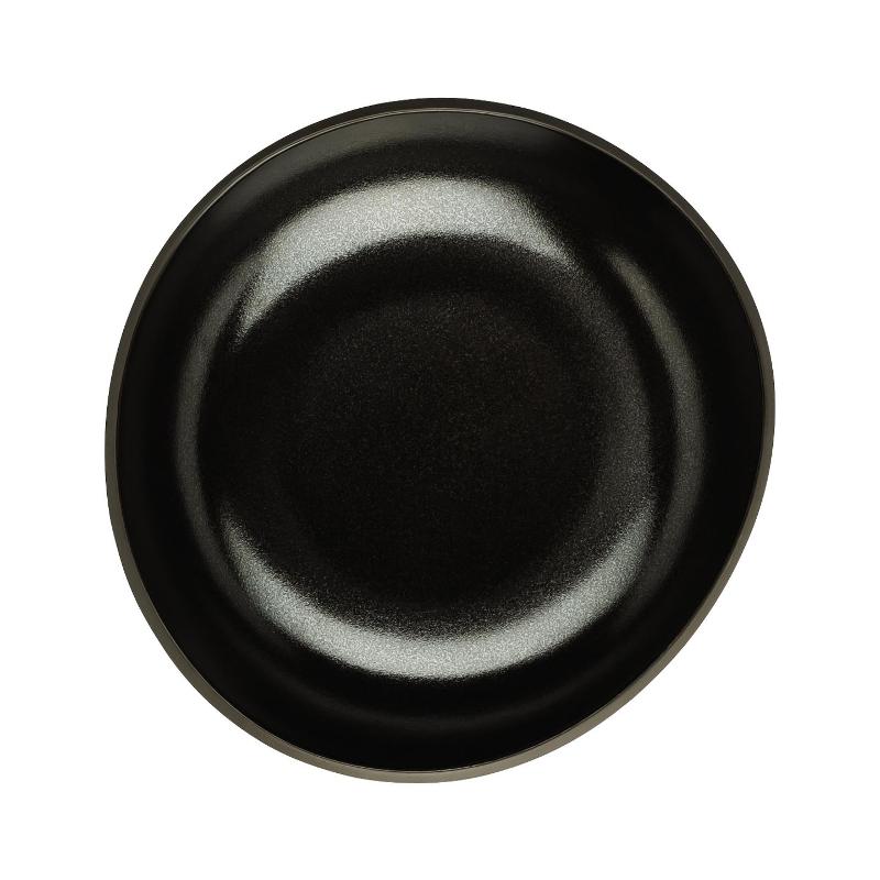 Rosenthal Junto Slate Grey - Steinzeug Teller tief 17 cm