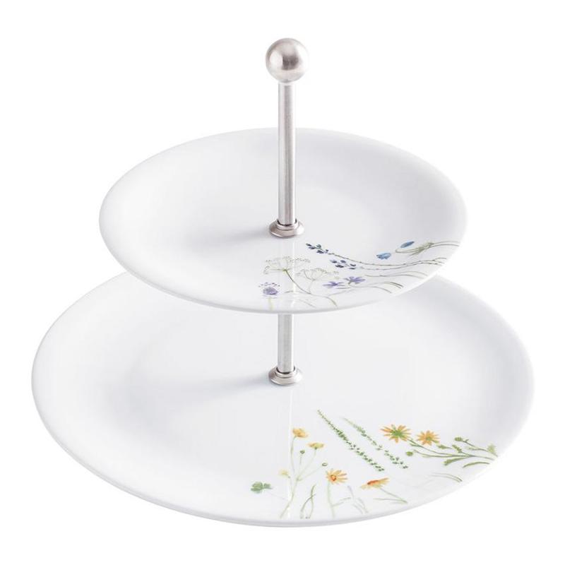 Kahla Wildblume - Update Etagere Midi 2-tlg. Oberer Teller 21,5 cm / Unterer Teller 31 cm