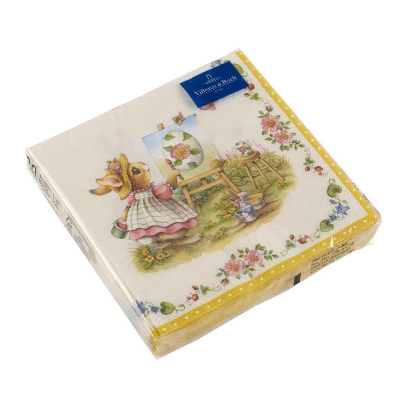 Villeroy & Boch Oster Accessoires Serviette Lunch Hasen 20 Stück 33x33 cm