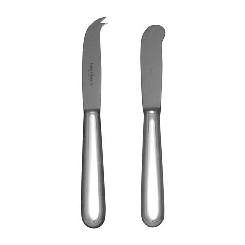 Robbe & Berking Dante 150 g versilbert Butter/Käse-Besteck m. Stahlklinge
