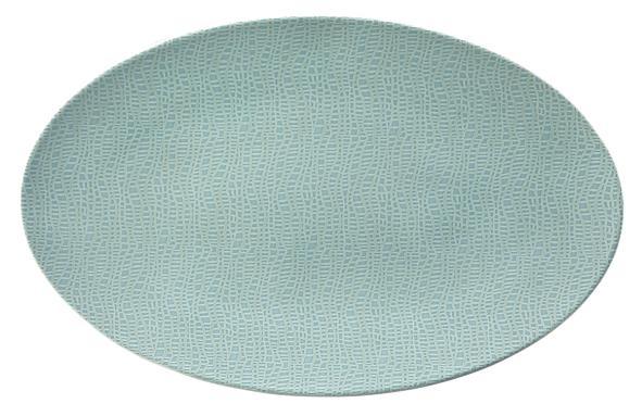 Seltmann Weiden Life Fashion - Green Chic Servierplatte oval 40x26 cm