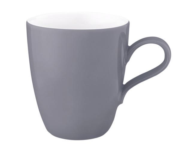 Seltmann Weiden Life Fashion - Elegant Grey Becher mit Henkel 0,40 L