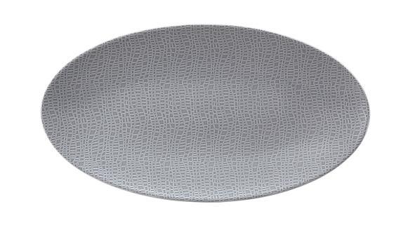 Seltmann Weiden Life Fashion - Elegant Grey Servierplatte oval 33x18 cm
