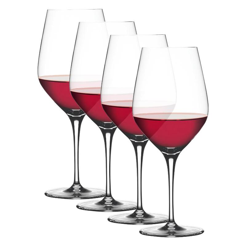 Spiegelau Authentis Bordeaux / Rotwein-Magnum Glas Set 4-tlg. 0,65 L