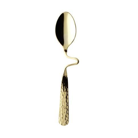 Villeroy & Boch Besteck New Wave Caffe Spoon Espressolöffel vergoldet 12 cm